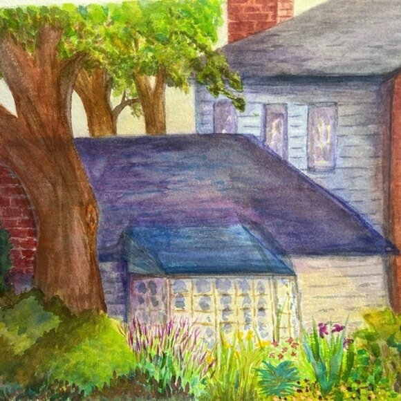 Original Watercolor Painting NWOT - Picture 3 of 6